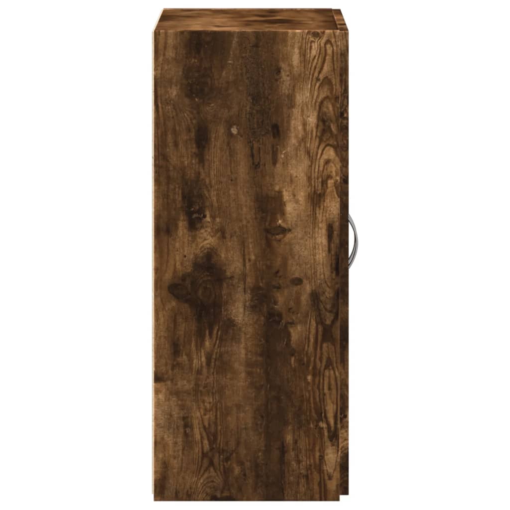 vidaXL File Cabinet Smoked Oak 60x32x77.5 cm Engineered Wood 5