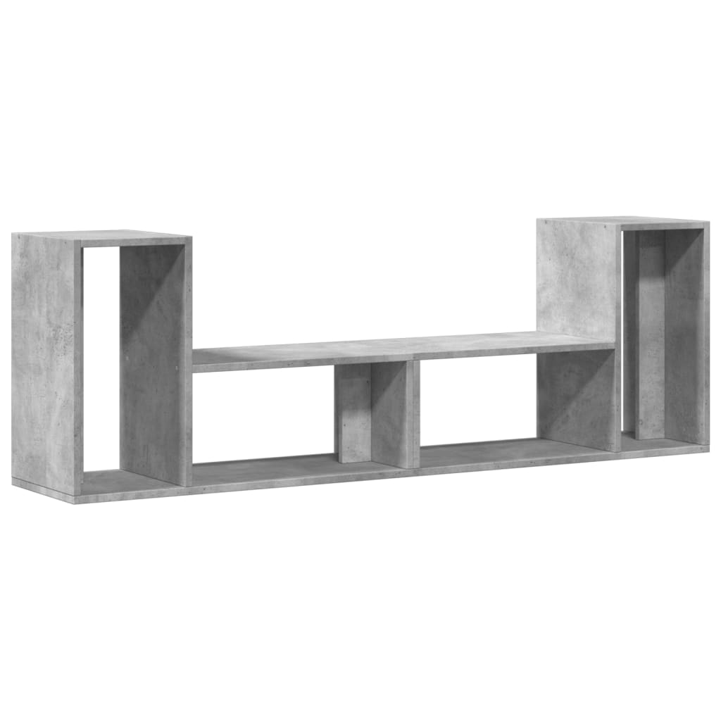 vidaXL TV Cabinet Concrete Grey 6