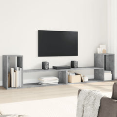 vidaXL TV Cabinet Concrete Grey 1