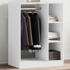 vidaXL Wardrobe Engineered Wood with Rod