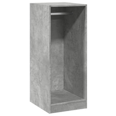 vidaXL Wardrobe Concrete Grey 48x41x102 cm Engineered Wood 2