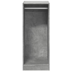 vidaXL Wardrobe Concrete Grey 48x41x102 cm Engineered Wood 5