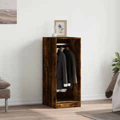 vidaXL Wardrobe Smoked Oak 48x41x102 cm Engineered Wood 3
