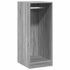 vidaXL Wardrobe Grey Sonoma 48x41x102 cm Engineered Wood 2