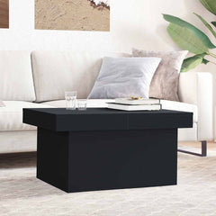 vidaXL Coffee Table Black 100x55x40 cm Engineered Wood 1