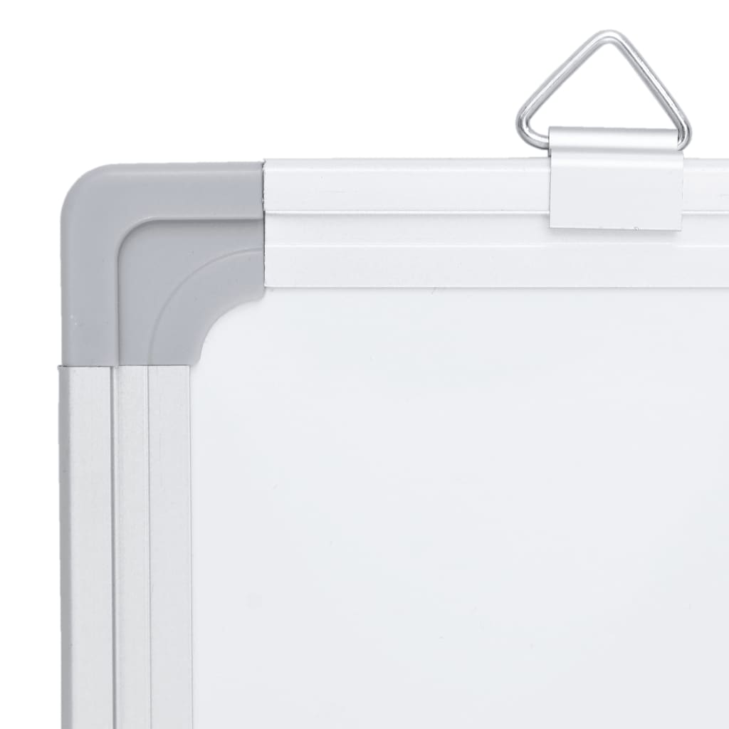 vidaXL Magnetic Whiteboard 100x50x1.7 cm Aluminium 5