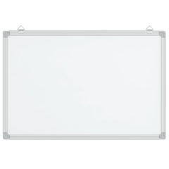 vidaXL Magnetic Whiteboard 80x60x1.7 cm Aluminium 3