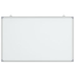 vidaXL Magnetic Whiteboard 100x60x1.7 cm Aluminium 3