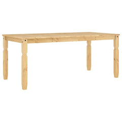 vidaXL Dining Table Corona 180x90x75 cm Solid Wood Pine 2
