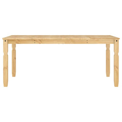 vidaXL Dining Table Corona 180x90x75 cm Solid Wood Pine 4