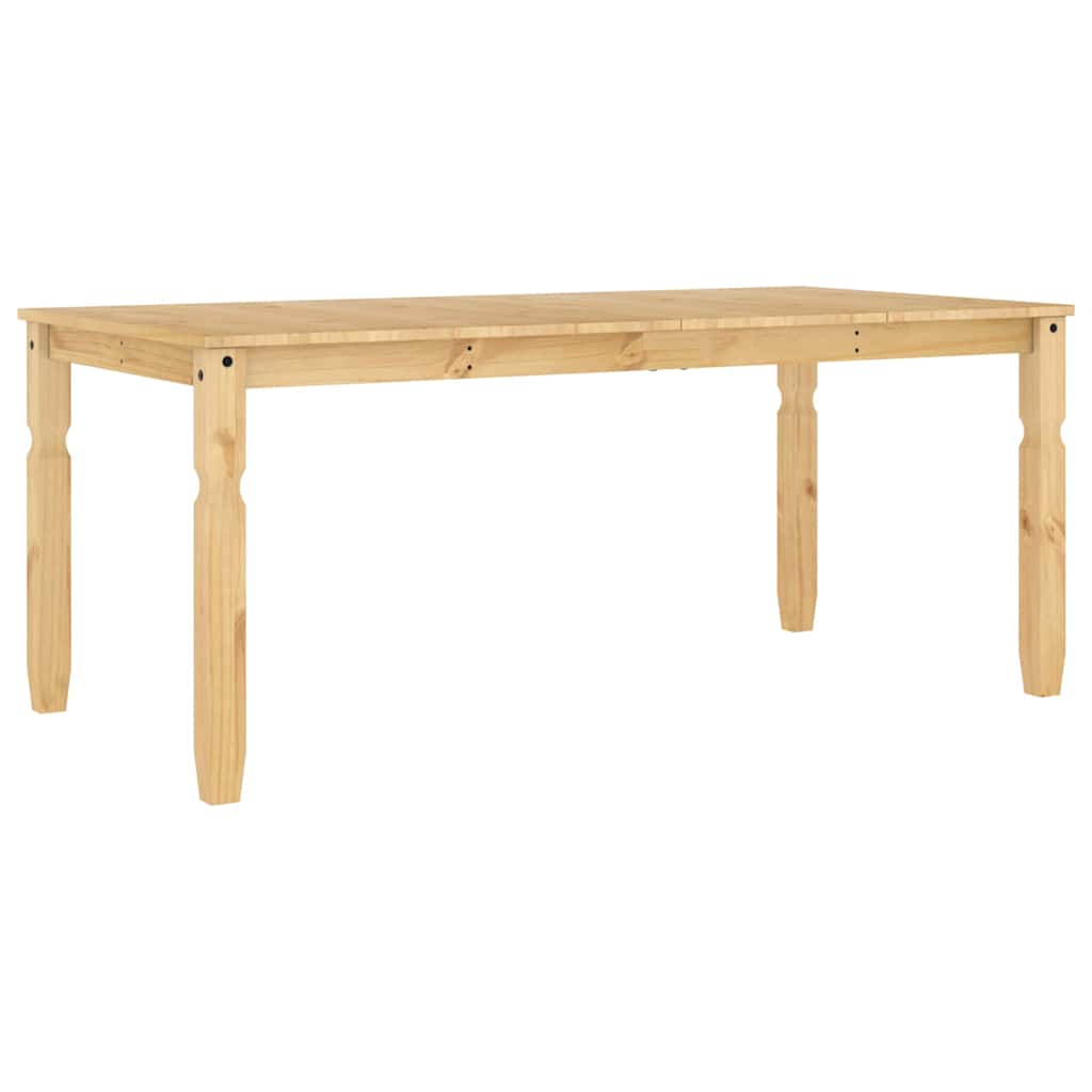 vidaXL Dining Table Corona 180x90x75 cm Solid Wood Pine 6