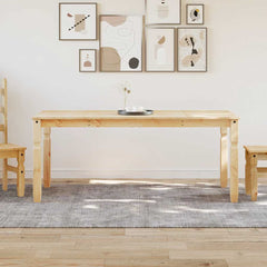 vidaXL Dining Table Corona 180x90x75 cm Solid Wood Pine 1