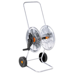 vidaXL Hose Reel Cart for 50 m 1/2" or 35 m 3/4" Hose Steel 1