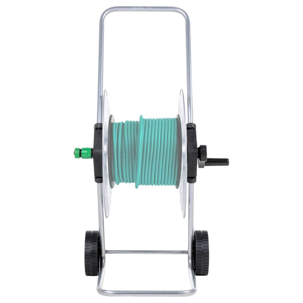 vidaXL Hose Reel Cart for 60 m 1/2" Hose Steel 2