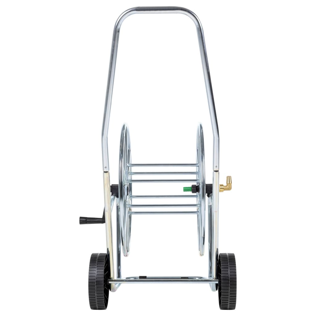 vidaXL Hose Reel Cart for 80 m 3/4" Hose Steel 4