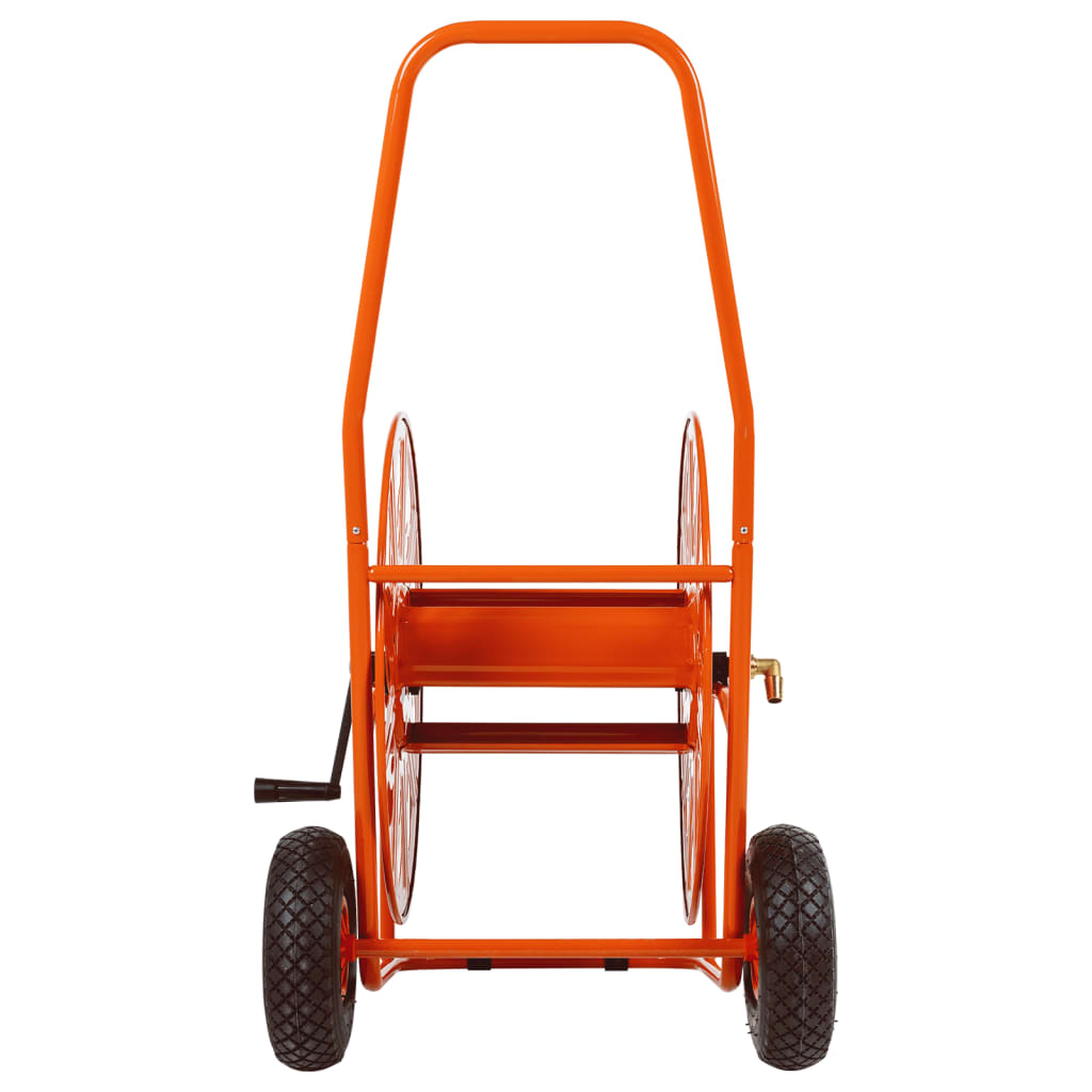 vidaXL Hose Reel Cart for 140 m 3/4" Hose Steel 4