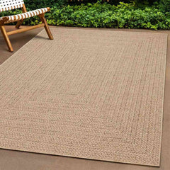 vidaXL Rug ZIZUR 80x250 cm Jute Look Indoor and Outdoor 1