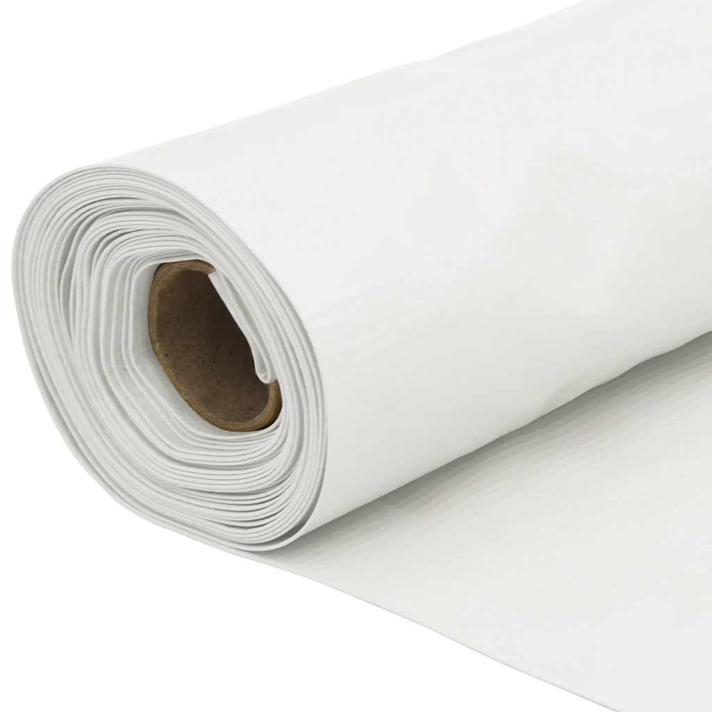 vidaXL Balcony Privacy Screen White 400x120 cm PVC 5