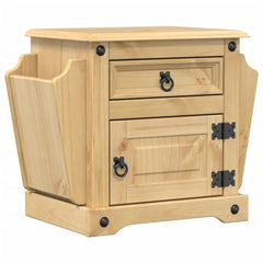 vidaXL Bedside Cabinet Corona 45x35x47.5 cm Solid Wood Pine 2