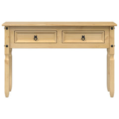 vidaXL Console Table "Corona" 115x46x73 cm Solid Wood Pine 4