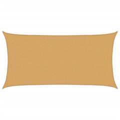 vidaXL Sunshade Sail 160 g/m² Rectangular Sand 2.5x4.5 m HDPE 2