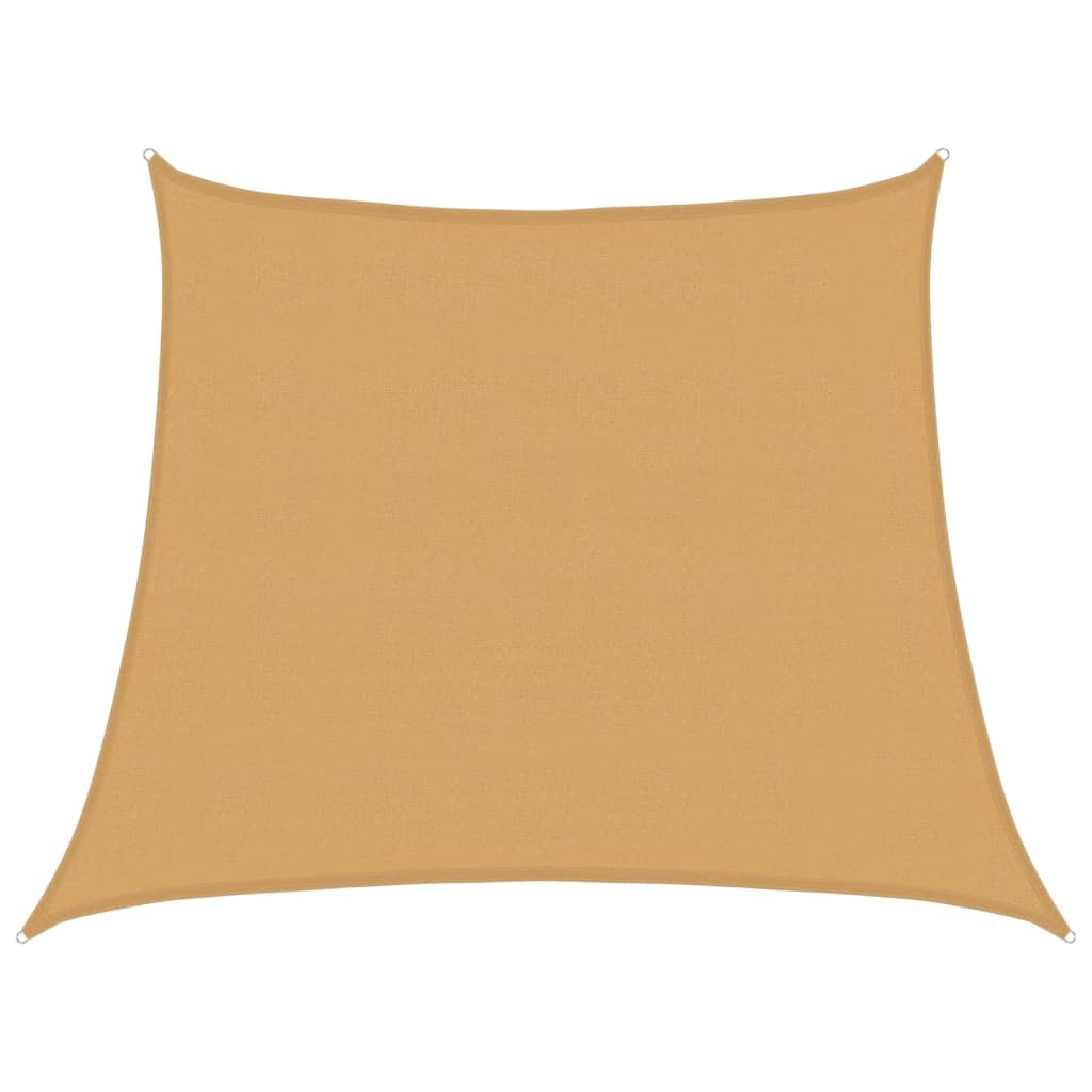 vidaXL Sunshade Sail 160 g/m² Trapezium Light Grey 3/4x3 m HDPE 2