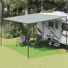vidaXL Tent Carpet Light Green 300x500 cm HDPE 1