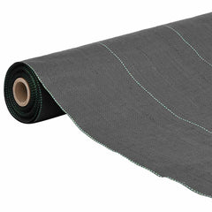 vidaXL Weed Membrane Black 0.5x150 m PP 2