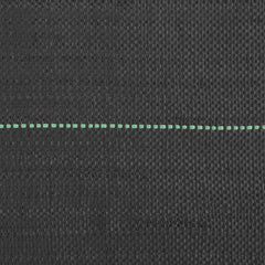 vidaXL Weed Membrane Black 0.5x150 m PP 5