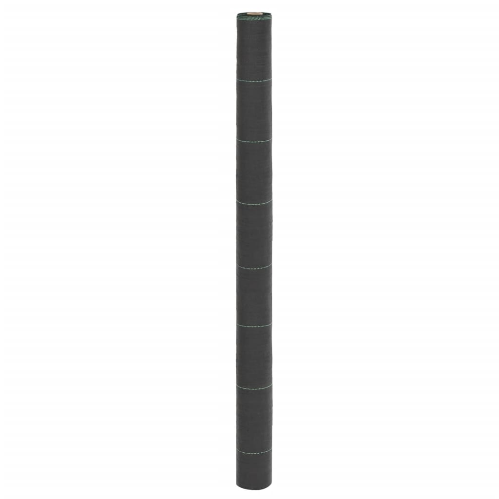 vidaXL Weed Membrane Black 1.5x10 m PP 1