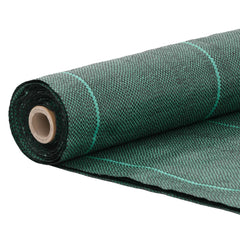 vidaXL Weed Membrane Green 1x200 m PP 3