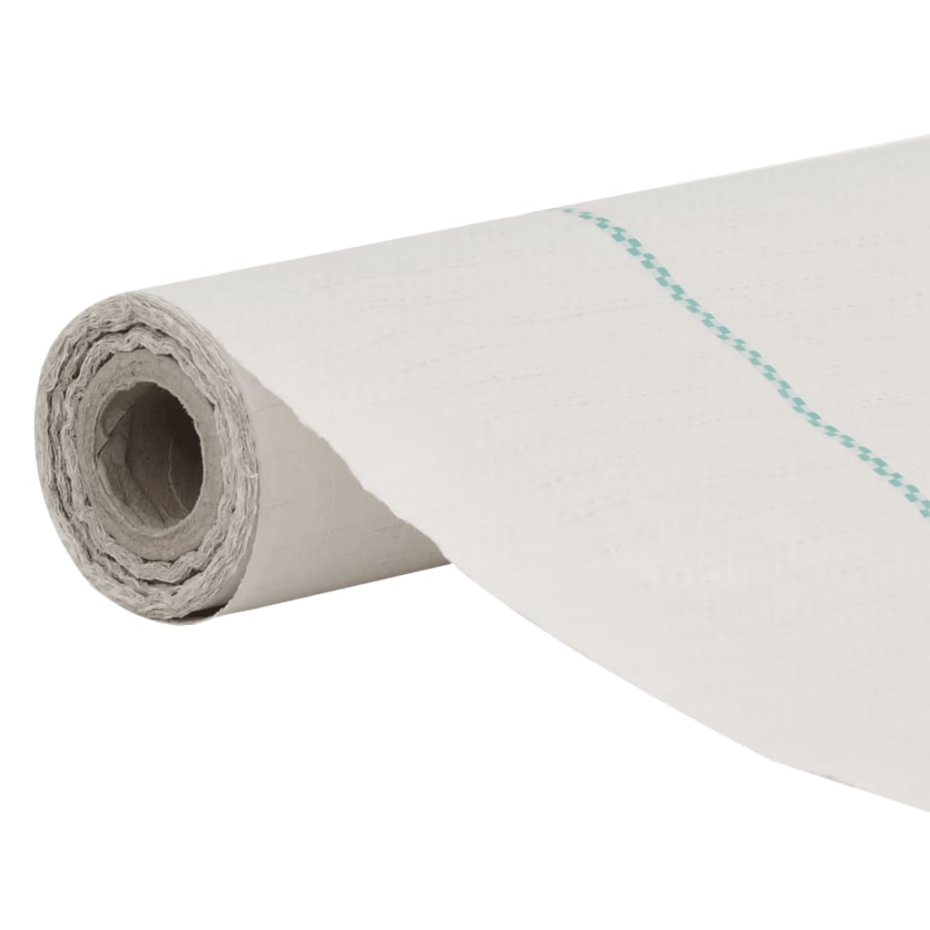 vidaXL Weed Membrane White 1x100 m PP 3