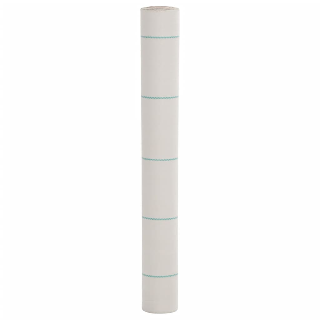 vidaXL Weed Membrane White 1x200 m PP 1