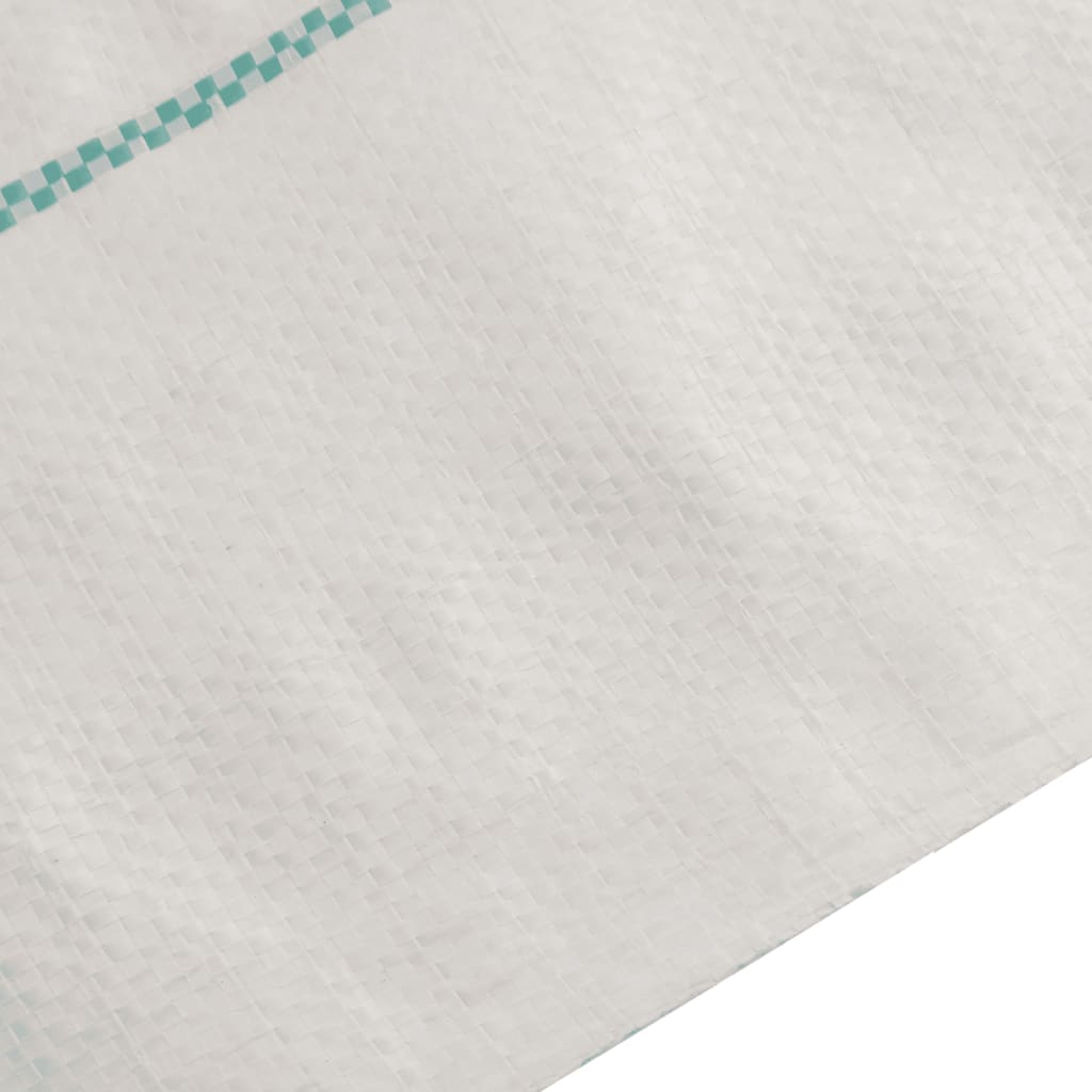 vidaXL Weed Membrane White 1x200 m PP 2