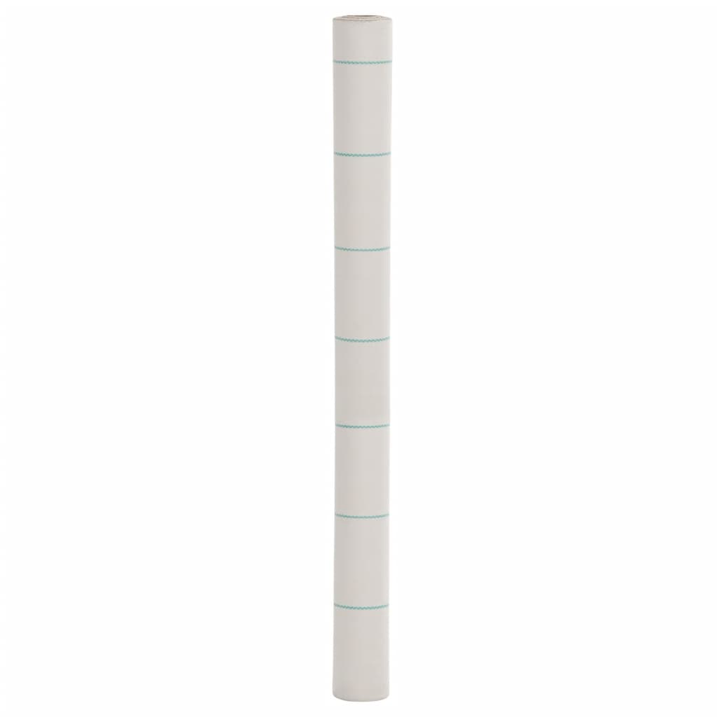 vidaXL Weed Membrane White 1.5x50 m PP 1
