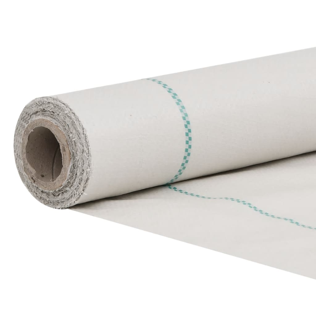 vidaXL Weed Membrane White 1.5x50 m PP 4