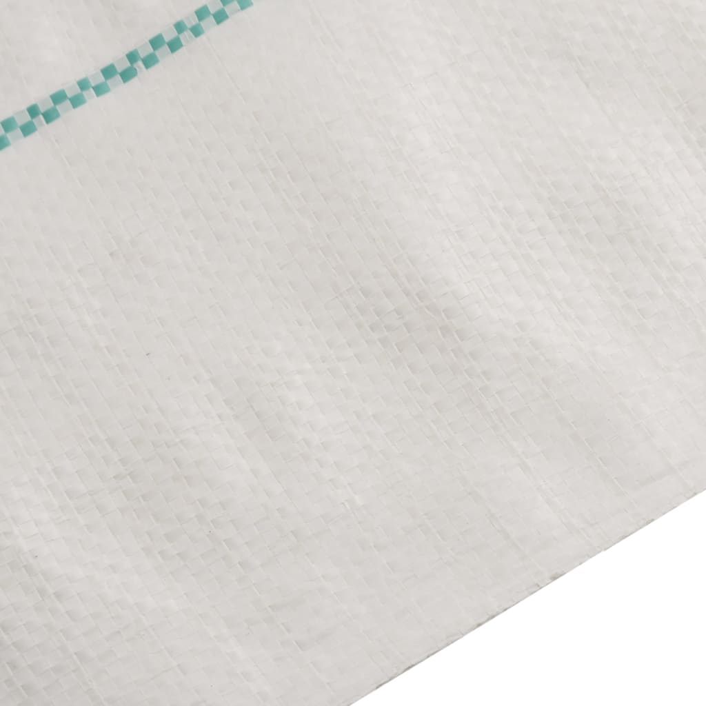 vidaXL Weed Membrane White 1.5x150 m PP 2