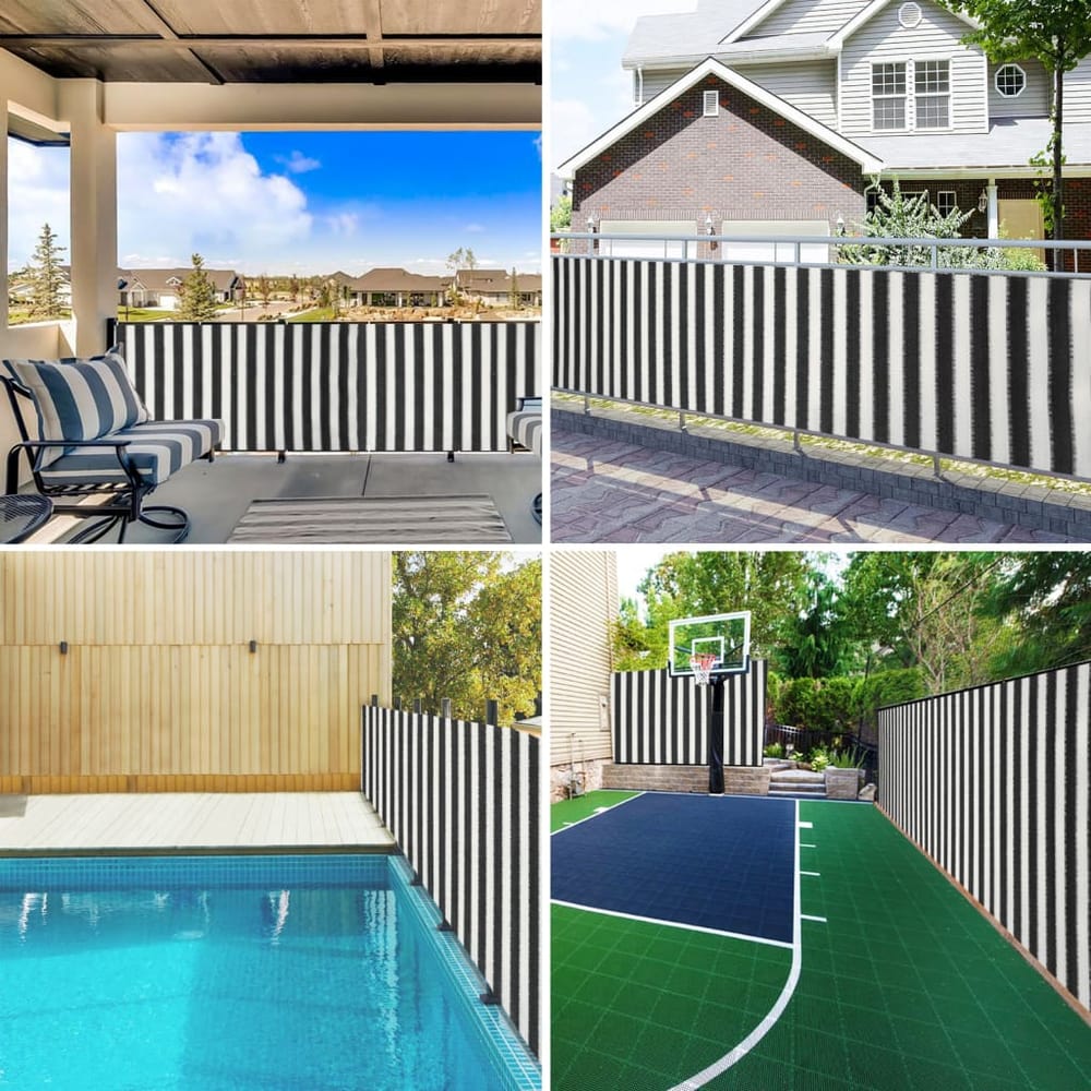 Privacy Net HDPE Anthracite white
