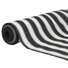 vidaXL Privacy Net Anthracite and White 1.8x50 m HDPE 195 g/m² 3