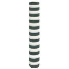 vidaXL Privacy Net Green and White 1.5x25 m HDPE 195 g/m² 1