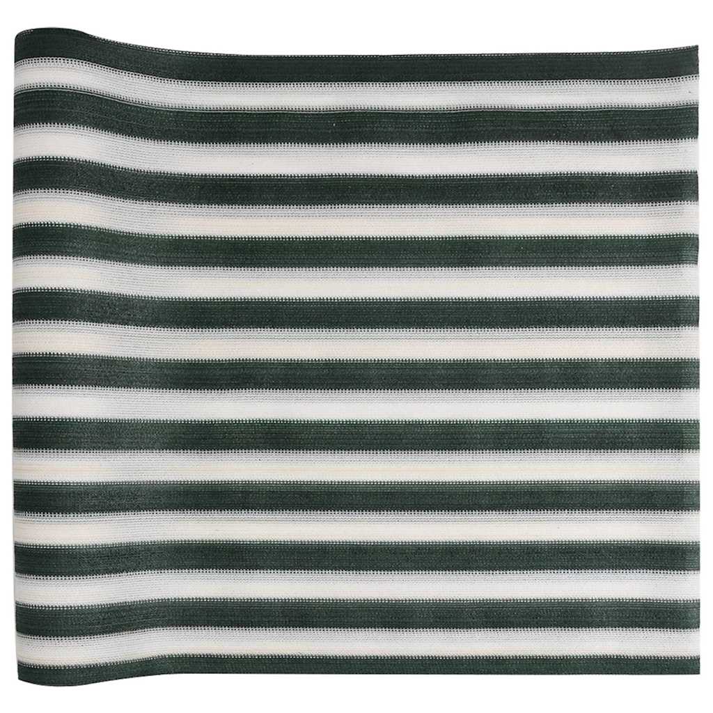 vidaXL Privacy Net Green and White 1.8x25 m HDPE 195 g/m² 2