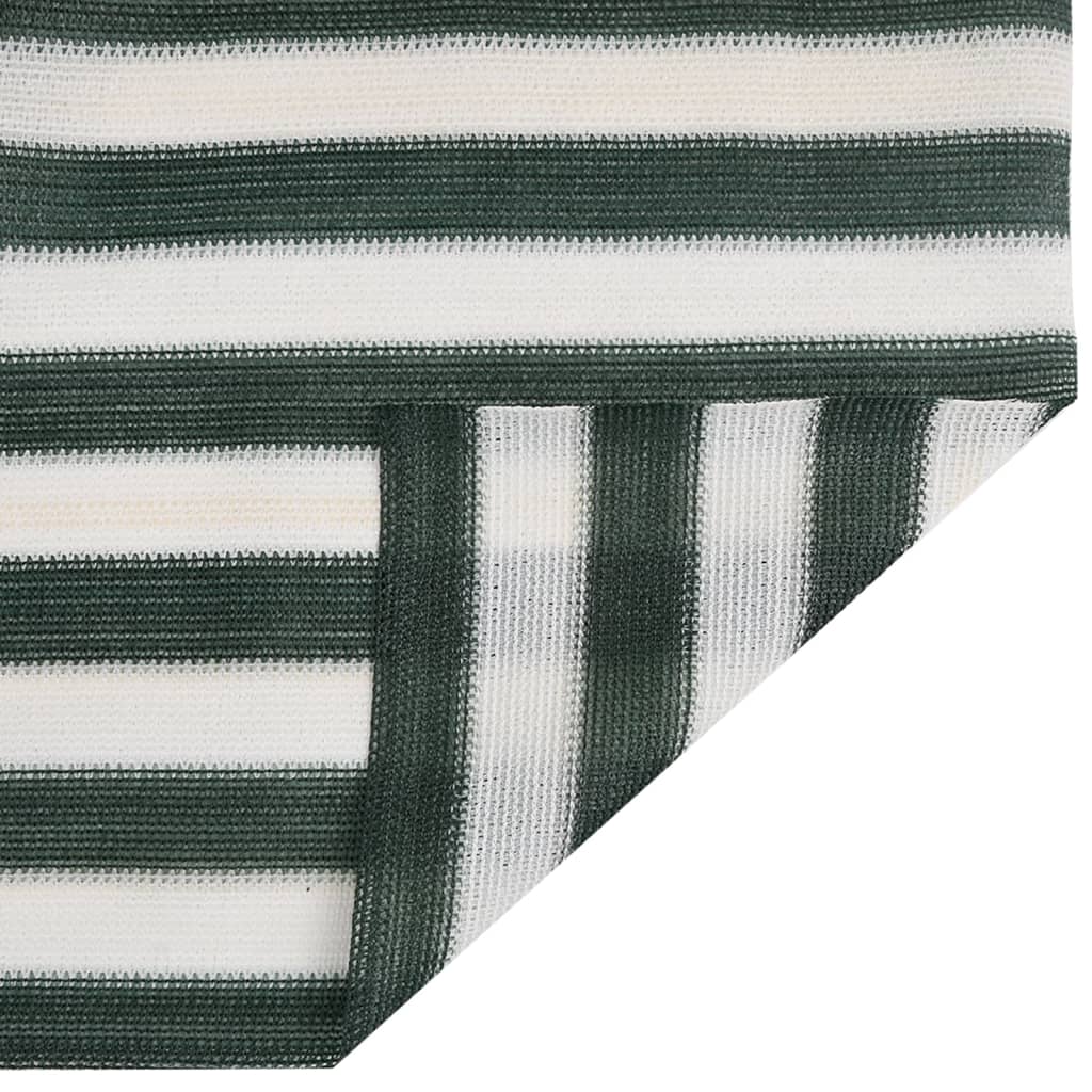 vidaXL Privacy Net Green and White 1.8x25 m HDPE 195 g/m² 6