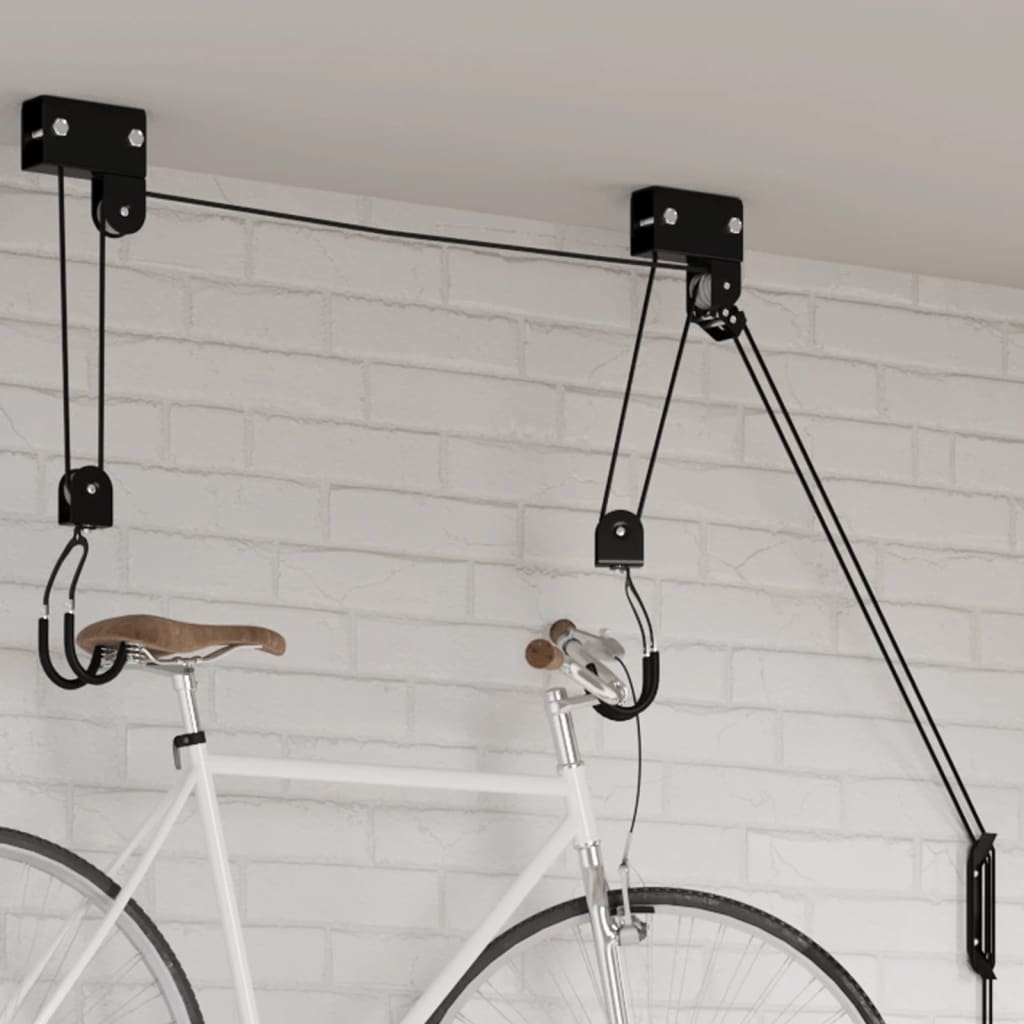 vidaXL Bike Hoist with Ceiling Mount 57 kg 1