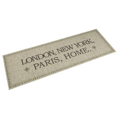 vidaXL Kitchen Rug Washable Capital Home 60x180 cm Velvet 1