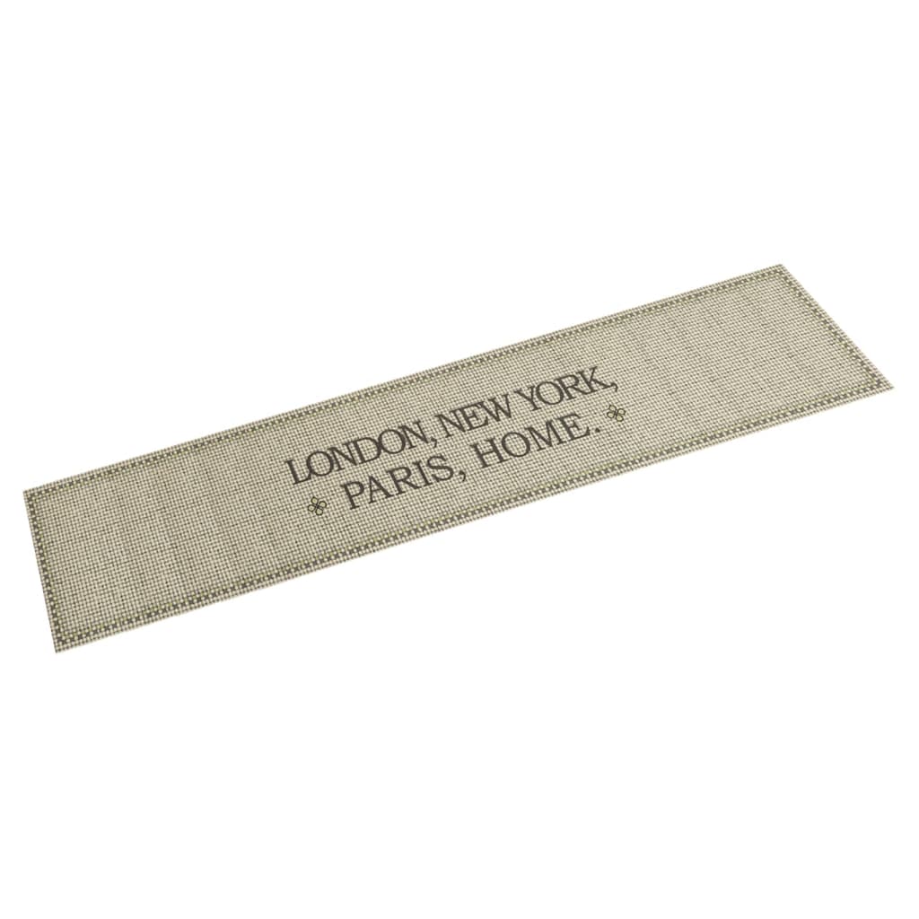 vidaXL Kitchen Rug Washable Capital Home 60x300 cm Velvet 1