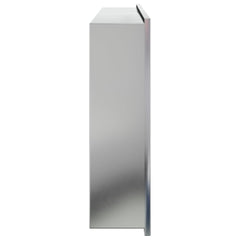 vidaXL Shower Niche Brushed Silver 62x32x9 cm Stainless Steel 5