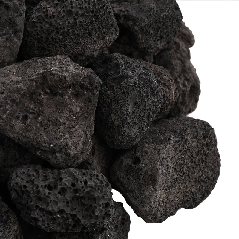 Volcanic Rocks 10 kg Black 3-5 cm