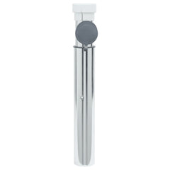 vidaXL In-Ground Parasol Base for 40-50 mm Pole Silver Aluminum 3