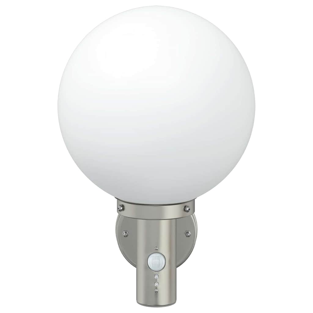 vidaXL Outdoor Wall Light Silver 28 x 25 x 38 cm 4