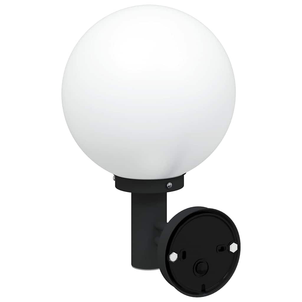 vidaXL Outdoor Wall Light Black 28 x 25 x 38 cm 6